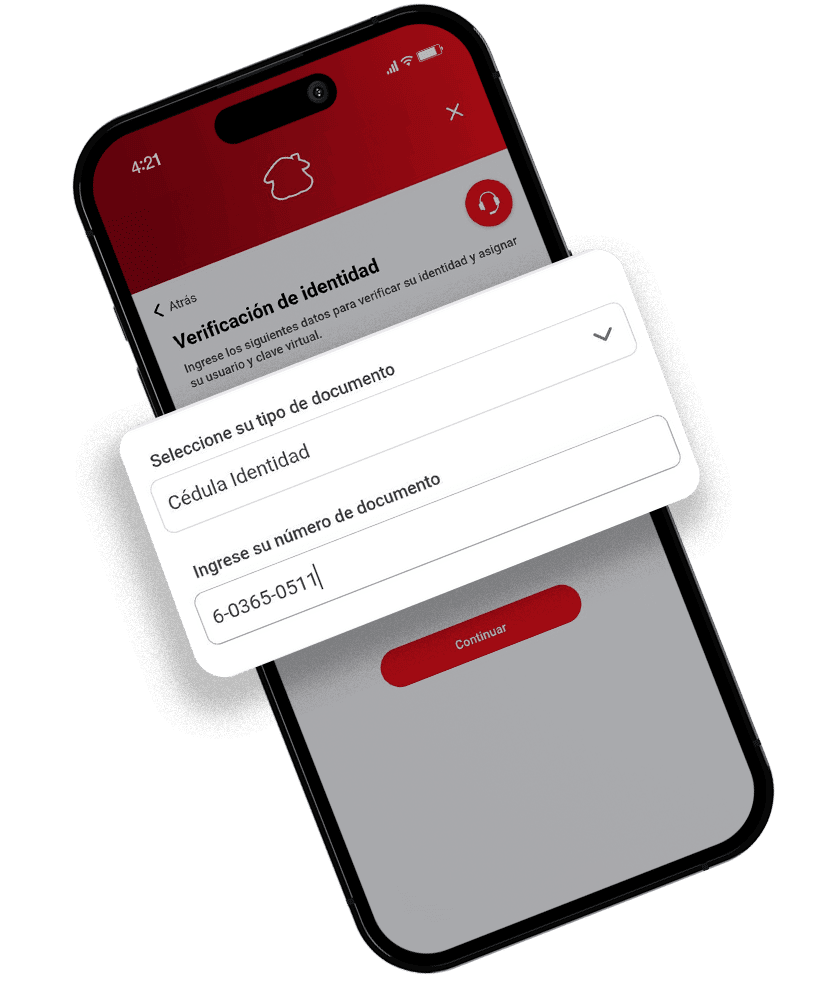 Confirme su Clave virtual